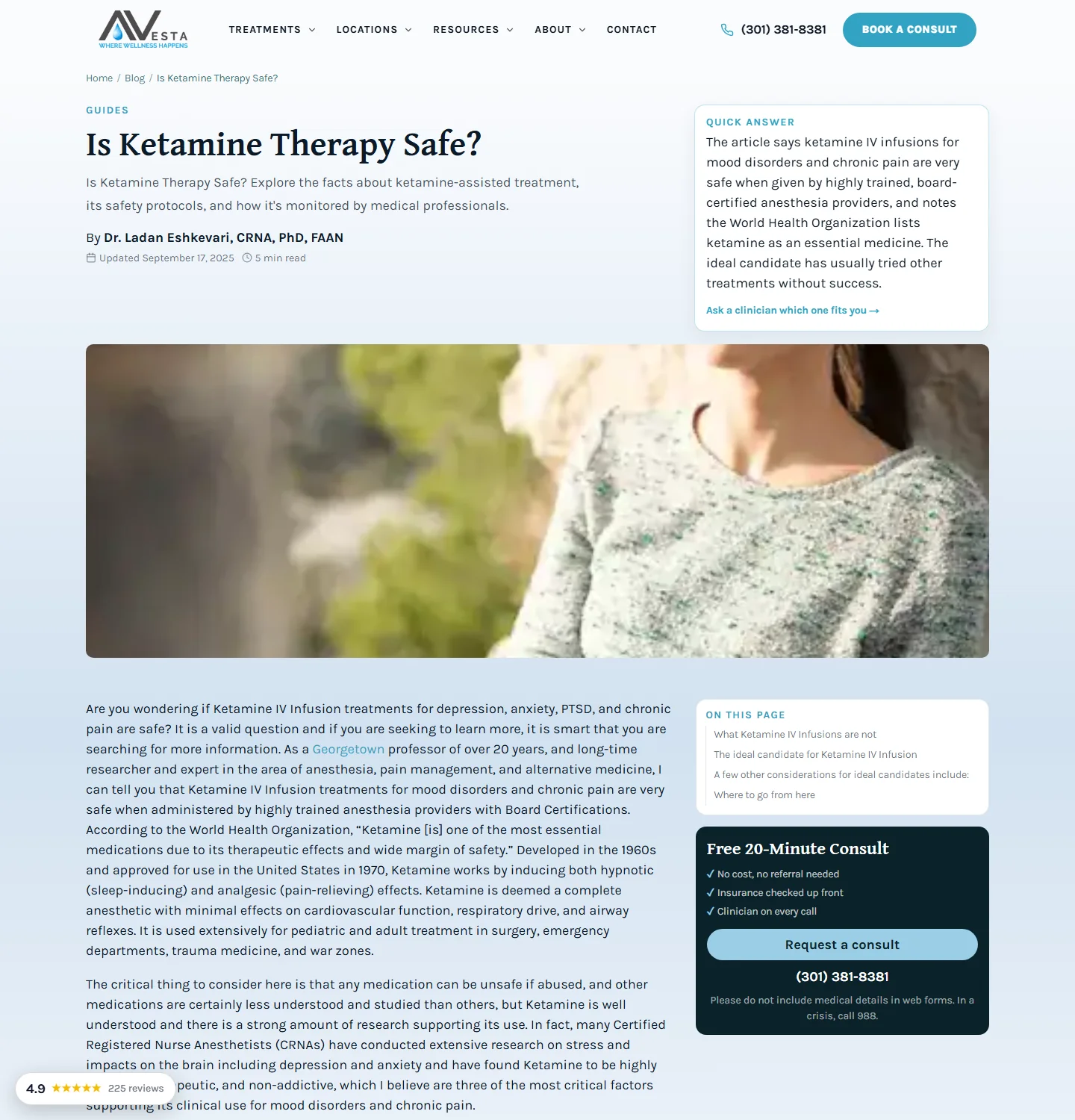 New Avesta blog post design with breadcrumb, quick answer card, byline with update date and reading time, featured image and sticky contents panel